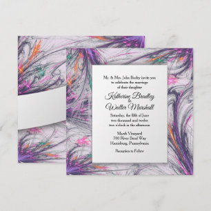 Invitation Délicat À Plus D'Invitations De Mariage