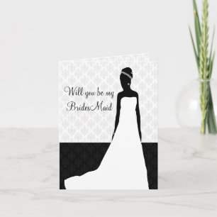 Invitation Demande de Bridesmaid