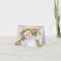 Demande de parrainage élégante avec photo baptême