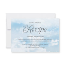 Demande de recette de douche de mariée moderne sur