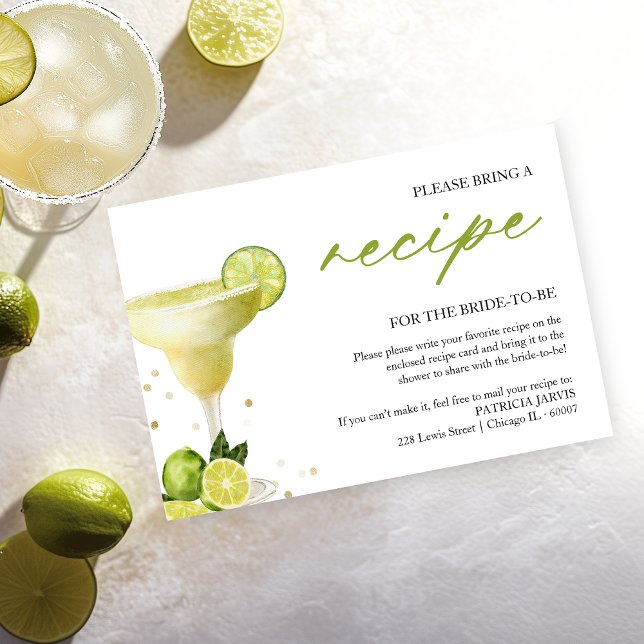 Invitation Demande de recette pour une fête prénuptiale avec  (Créateur téléchargé)