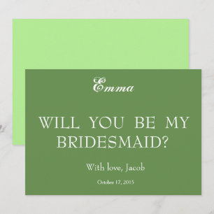 Invitation Demande de témoin de mariage