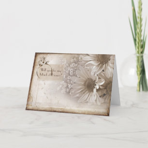 Invitation Demande de témoin de mariage