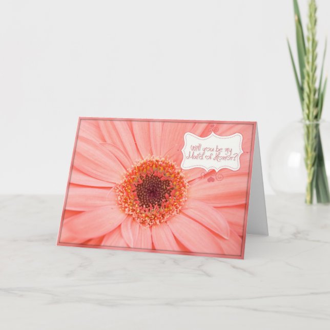 Invitation Demande d'honneur (Devant)