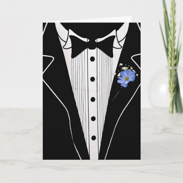 Invitation Demande Groomsman (Devant)