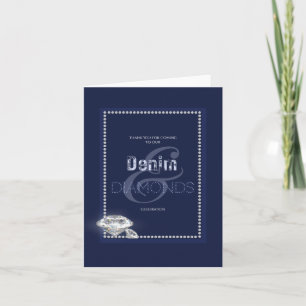 Invitation Denim et diamants
