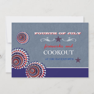 Invitation Denim Holiday