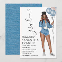 Denim thème Girl Graduation Party