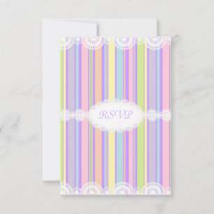 INVITATION DENSE DE BANDE TOUTE OCCASION RSVP PURPLE2