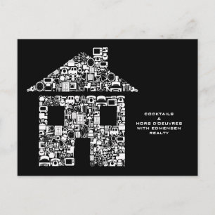 Invitation d'entreprise du cocktail do-it-yourself