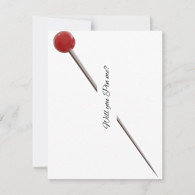 Invitation d'épinglement (Devant)