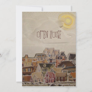 Invitation Déposez Dans Collage Ménage -