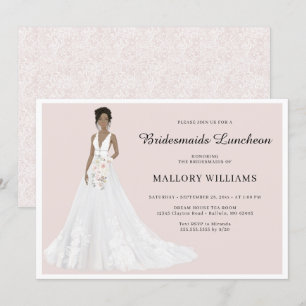 Invitation d'épouses pour déjeuner nuptiale