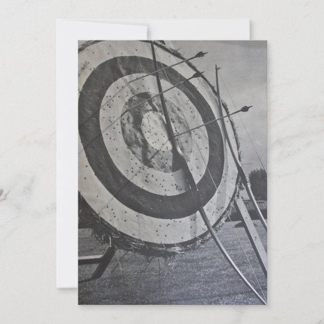 Invitation d'équipement de tir à l'arc (Devant)