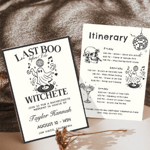 Invitation Dernier Boo Avant De Faire Bachelorette Itinéraire
