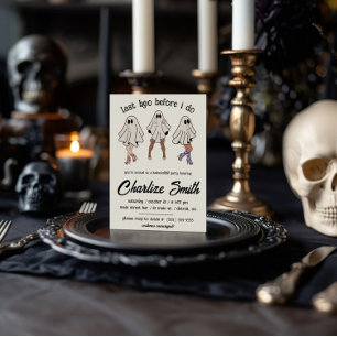 Invitation Dernier Boo avant que je le fasse ! Halloween Ente