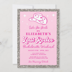 Invitation Dernier Rodeo Cowgirl Bachelorette Party