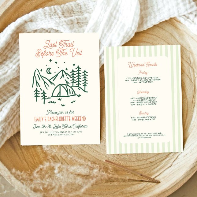 Invitation Dernier sentier avant le week-end de la Bacheloret (Créateur téléchargé)