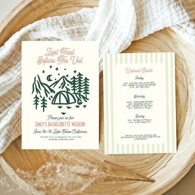 Invitation Dernier sentier avant le week-end de la Bacheloret (Créateur téléchargé)