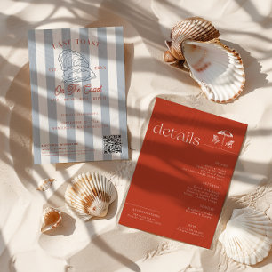 Invitation Dernier Toast sur le week-end de Bachelorette Coas