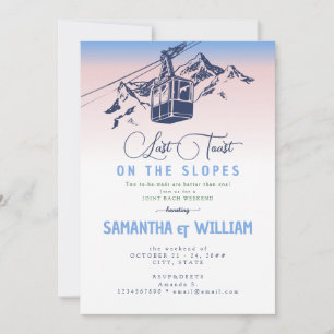Invitation Dernier Toast Sur Les Pistes Ski Joint Bach Week-E