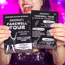 Dernier Tour Punk Rock Band Bachelorette Week-end