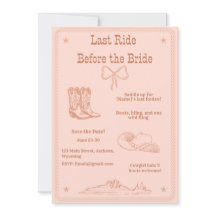 Dernière promenade avant la mariée Western Bachelo