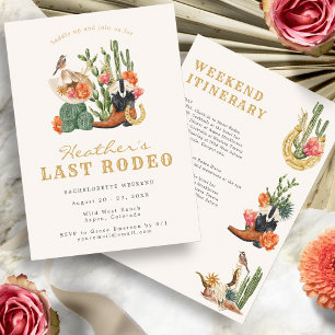 Invitation dernière Rodeo Bachelorette