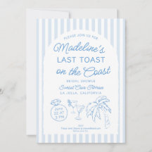 Dernière Toast sur la Côte Blue Arch Fête de Maria