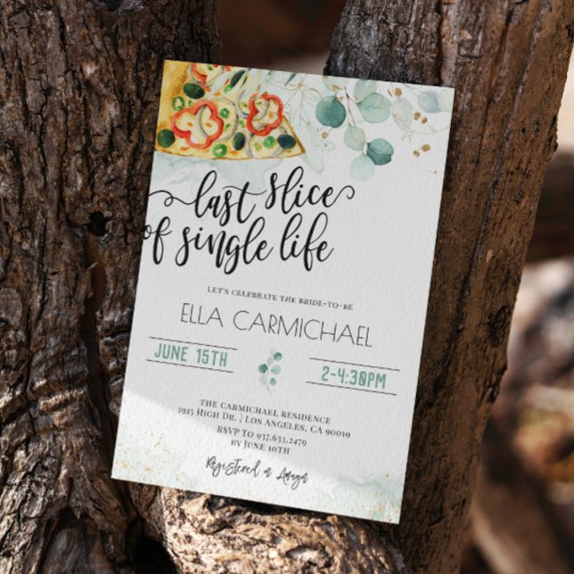Invitation Dernière tranche de Fête des mariées à vie unique (Créateur téléchargé)