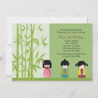 Invitation des amis de Kokeshi