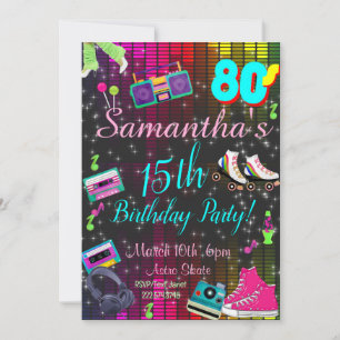 Invitation des années 80, Retour aux années 80, n'