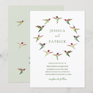 Invitation des colibris d'Anna