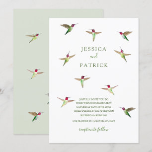 Invitation des colibris d'Anna