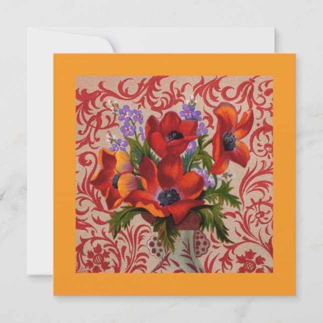 Invitation des Coquelicots (Devant)