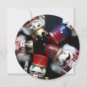 Invitation Des crapauds se retrouvent à la fête de Noël
