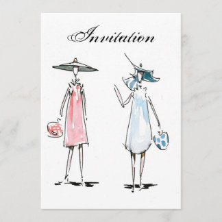 Invitation des dames au déjeuner