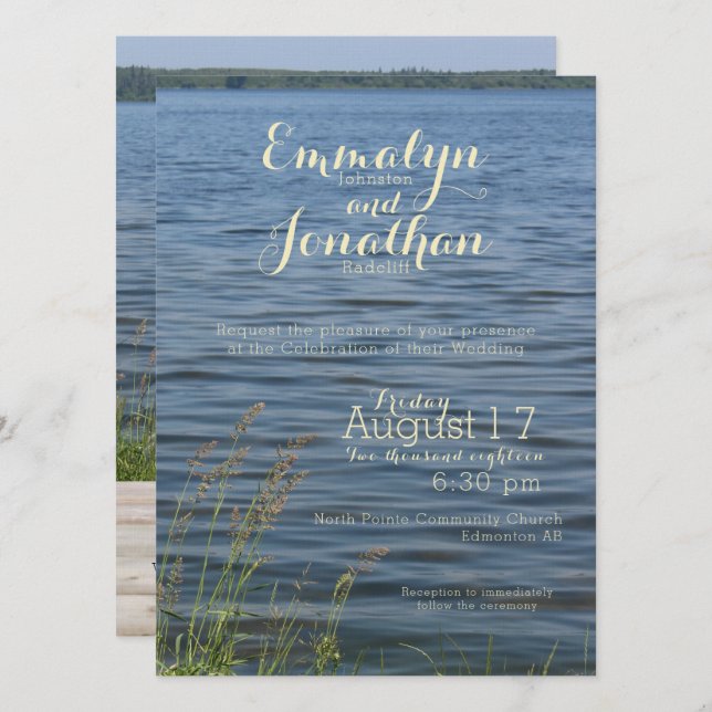 Invitation des eaux du lac (Devant / Derrière)