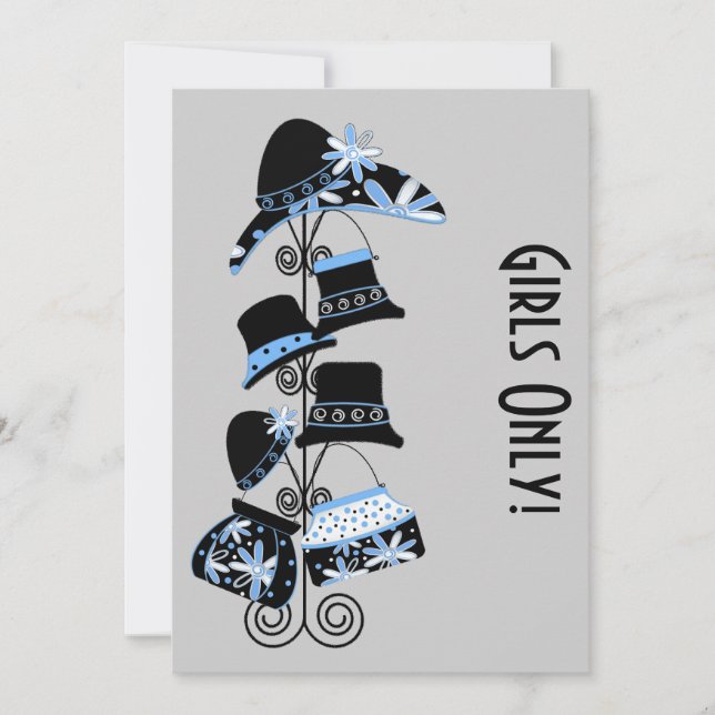 Invitation des filles uniquement (Devant)