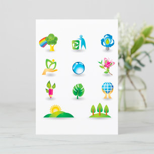 Invitation des icônes de la nature