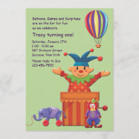 Invitation des jouets des enfants