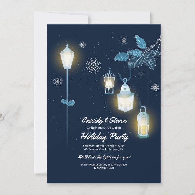Invitation des Lanters d'hiver (Devant)