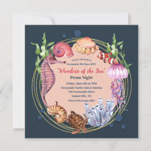 Invitation des Merveilles de Sea Prom