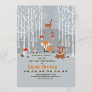 Invitation des petits amis de la forêt