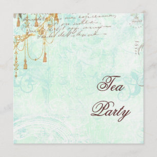 Invitation des rouleaux et des tracés de dentelle