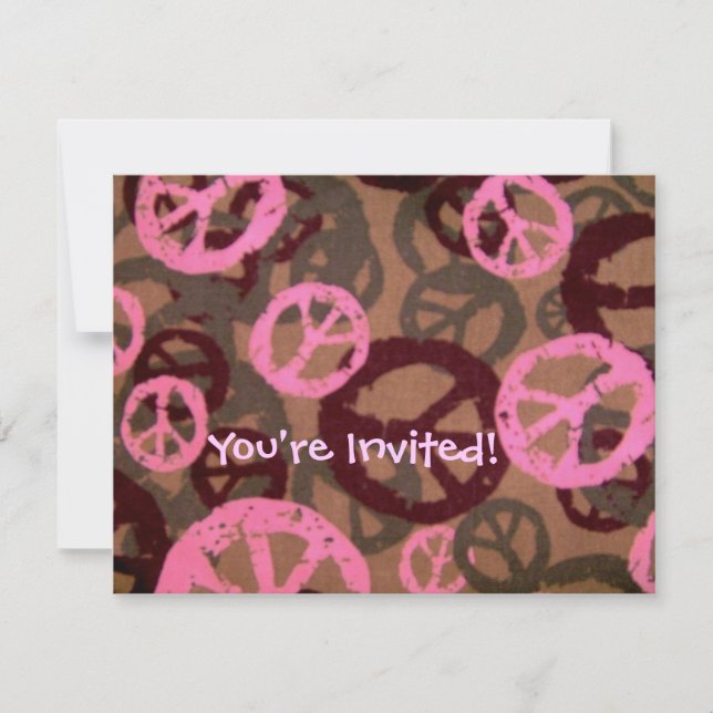 Invitation des signes de paix (Devant)