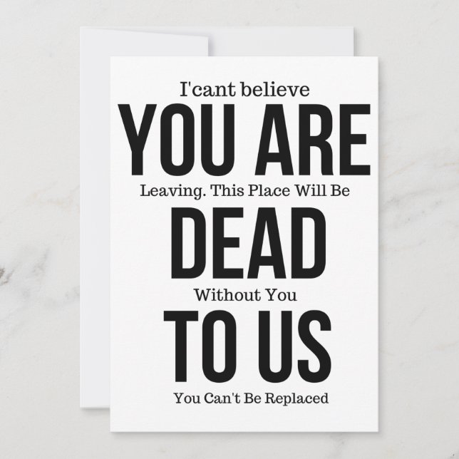 Invitation Des tasses amusantes pour un collègue, Vous êtes m (Devant)