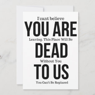 Invitation Des tasses amusantes pour un collègue, Vous êtes m