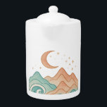 Invitation des vagues et des montagnes cosmiques<br><div class="desc">Mélange fantaisiste de vagues,  de montagnes et d’un ciel étoilé,  cette oeuvre d’art saisit l’harmonie de la nature dans des lignes fluides et des tons pastel oniriques.</div>