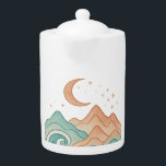 Invitation des vagues et des montagnes cosmiques<br><div class="desc">Mélange fantaisiste de vagues,  de montagnes et d’un ciel étoilé,  cette oeuvre d’art saisit l’harmonie de la nature dans des lignes fluides et des tons pastel oniriques.</div>